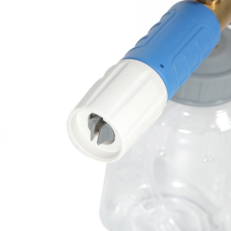 সেক্টর-আকৃতির উচ্চ-চাপ গাড়ি ওয়াশ পা ফোম পাত্র