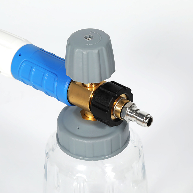 সেক্টর-আকৃতির উচ্চ-চাপ গাড়ি ওয়াশ পা ফোম পাত্র