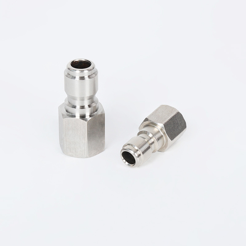 High Pressure Cleaning Machine Straight Through Rotary Quick Connector