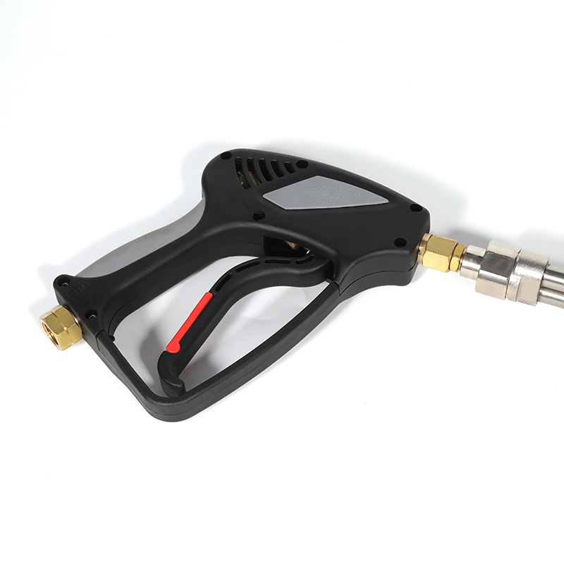 গৃহস্থালীর উচ্চ-চাপ বাড়ানো দীর্ঘ মেরু অগ্রভাগ ব্রাশ গাড়ি উচ্চ-চাপ জল বন্দুক