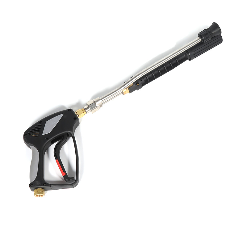 গৃহস্থালীর উচ্চ-চাপ বাড়ানো দীর্ঘ মেরু অগ্রভাগ ব্রাশ গাড়ি উচ্চ-চাপ জল বন্দুক
