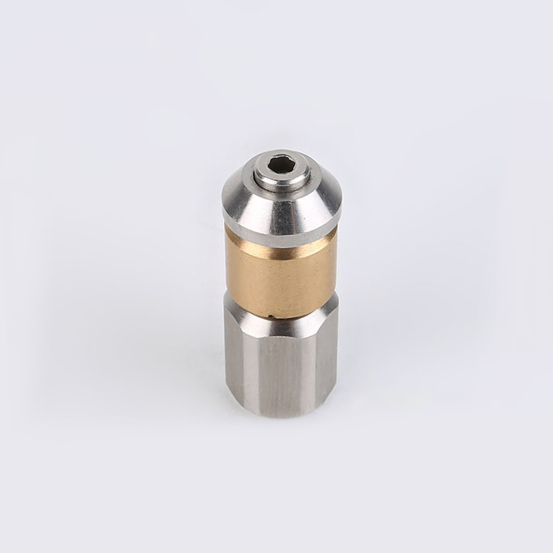 পরিষ্কার করা মেশিন 1/8 ঘূর্ণন অবরুদ্ধ অগ্রভাগ