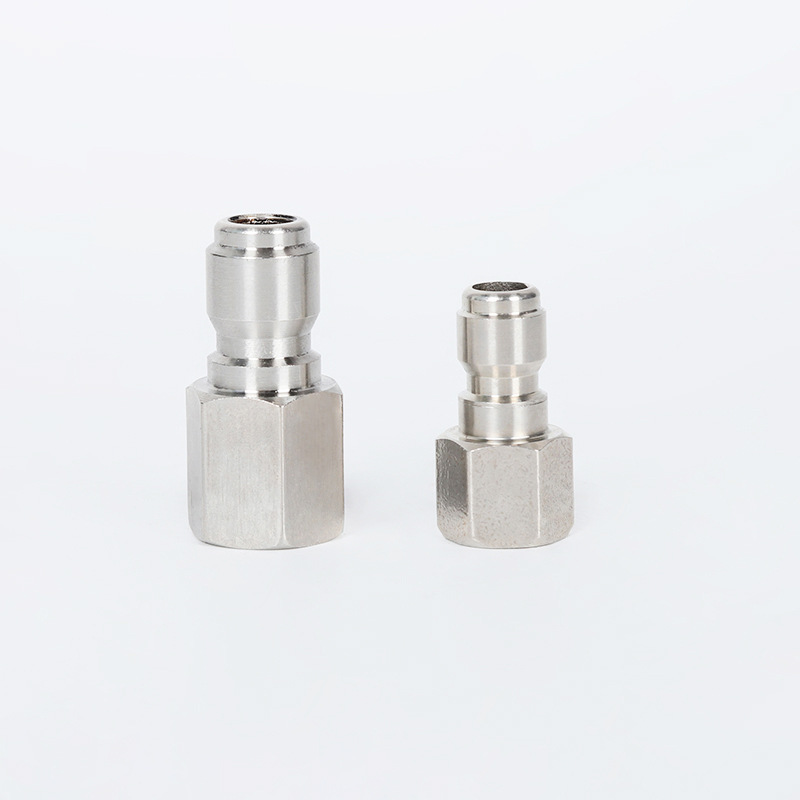 High Pressure Cleaning Machine Straight Through Rotary Quick Connector