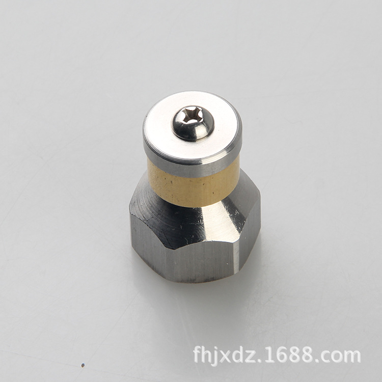 স্টেইনলেস স্টিল পাইপ পরিষ্কারের রাস্তা কুলিং ডাস্ট স্প্রে উচ্চ চাপ অগ্রভাগ